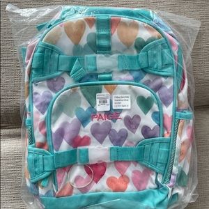 Pottery Barn Kids Small Backpack with Mono “Paige”